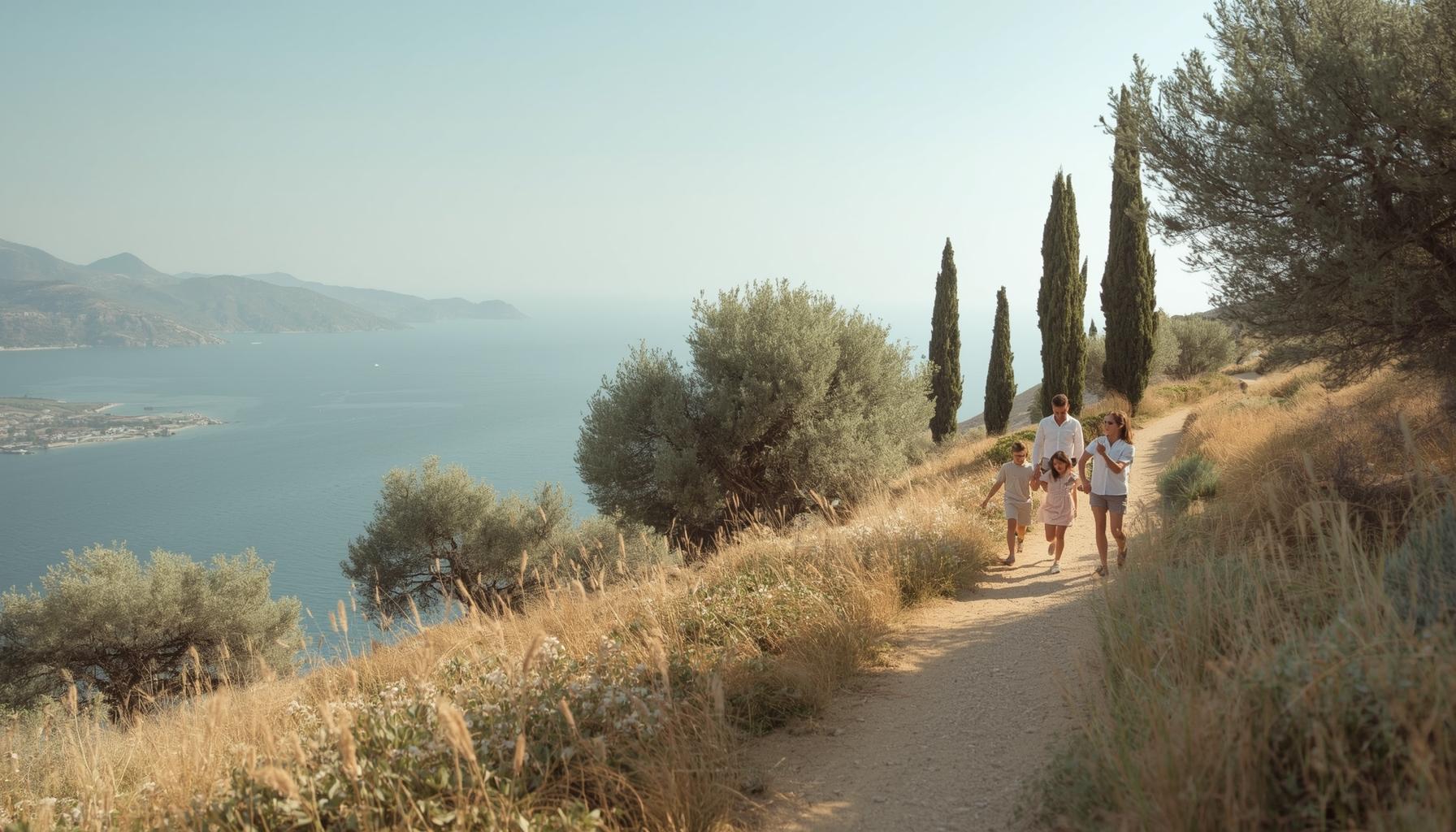 Εξερεύνηση της φύσης γύρω από το ξενοδοχείο